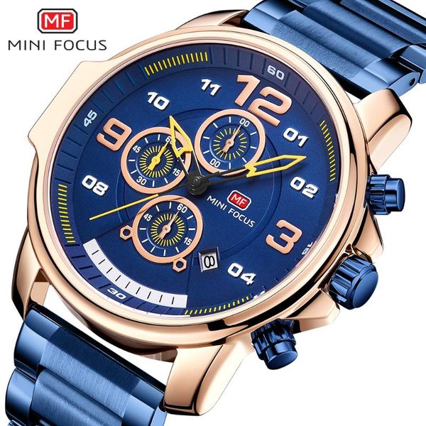 mini focus chronograph watch men sports watches mens 2020 quartz wristwatch business stainless steel clock male hot, Slivery;brown
mini focus chronograph watch men sports watches mens 2020 quartz wristwatch business stainless steel clock male hot, Slivery;brown
