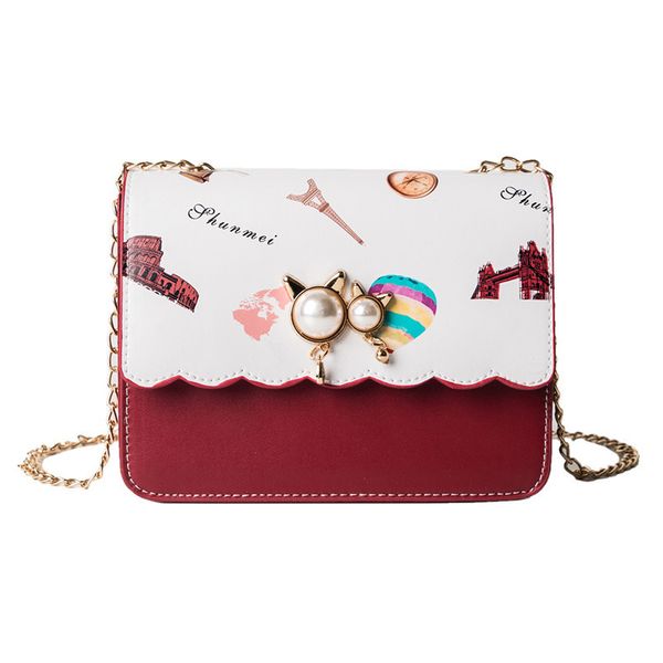 lucky2019 woman messenger chain small fang bao ma'am joker printing single shoulder package
lucky2019 woman messenger chain small fang bao ma'am joker printing single shoulder package