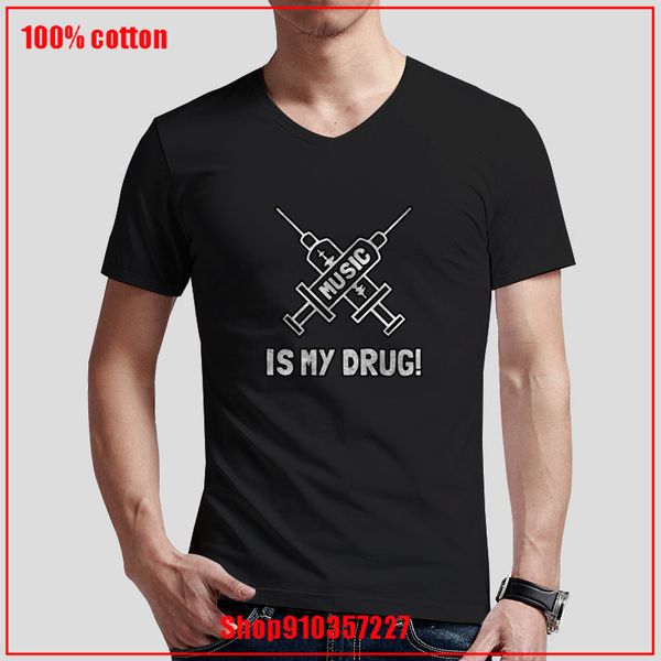 music is my drug - love music 100% cotton v-neck print funny men t shirt casual short sleeve men tshirt cool summer t-shirt mens
music is my drug - love music 100% cotton v-neck print funny men t shirt casual short sleeve men tshirt cool summer t-shirt mens