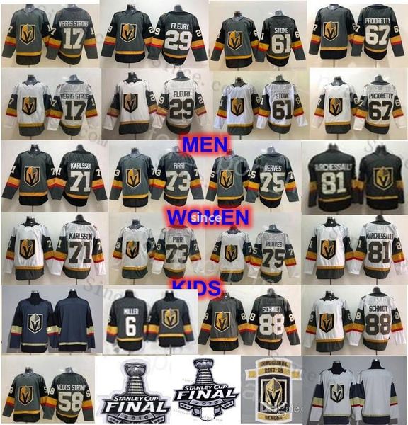2019 finals patch vegas golden knights 29 marc-andre fleury mark stone ryan reaves william karlsson pacioretty strong blank hockey jerseys, Black;red
2019 finals patch vegas golden knights 29 marc-andre fleury mark stone ryan reaves william karlsson pacioretty strong blank hockey jerseys, Black;red