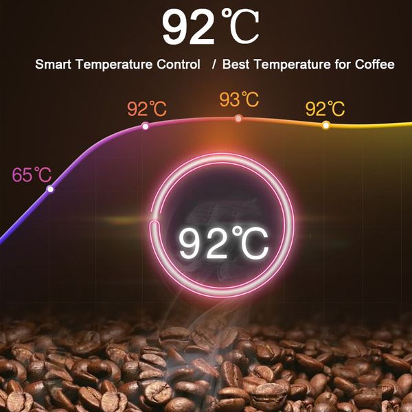 2 in 1 automatic drip coffee maker bean grinder electric espresso americano coffee machine cups adjustment warm keeping
2 in 1 automatic drip coffee maker bean grinder electric espresso americano coffee machine cups adjustment warm keeping