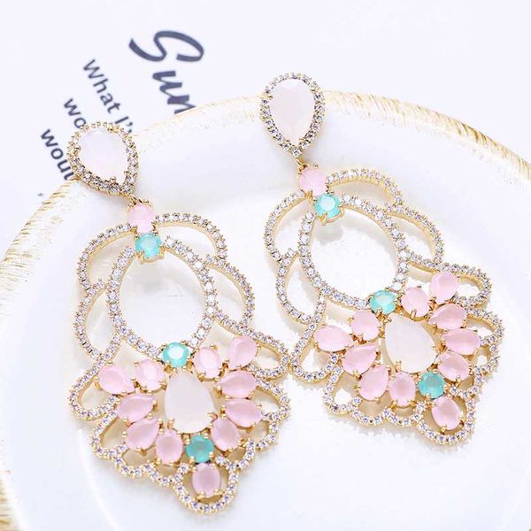 luxury jewelry large hollow flower earrings new color zirconia beautiful style women plating drop earrings xiumeiyizu brand hot, Silver
luxury jewelry large hollow flower earrings new color zirconia beautiful style women plating drop earrings xiumeiyizu brand hot, Silver