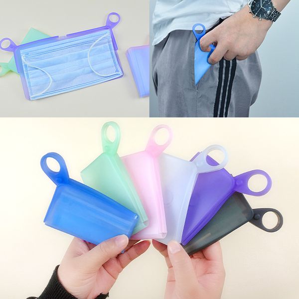 портативный face mask storage box многоразовые силиконовые зажимы одноразовая маска для хранения case container складная recycling
портативный face mask storage box многоразовые силиконовые зажимы одноразовая маска для хранения case container складная recycling