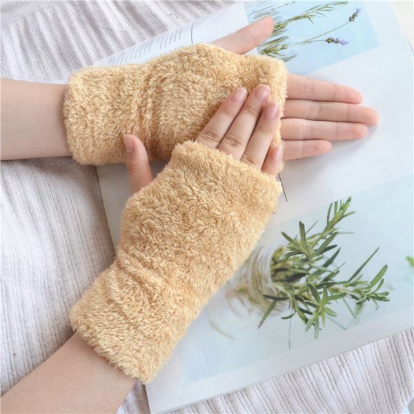women winter knitted fingerless wool glove warm solid stretch half mitten lady knitting short cashmere gloves for female gifts, Blue;gray
women winter knitted fingerless wool glove warm solid stretch half mitten lady knitting short cashmere gloves for female gifts, Blue;gray