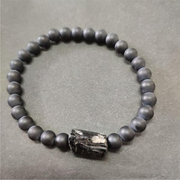 matte onyx stone beads natural black raw rough tourmaline tourmli mineral healing stone beaded bracelets for man women
matte onyx stone beads natural black raw rough tourmaline tourmli mineral healing stone beaded bracelets for man women