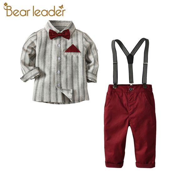 bear leader kids striped clothing sets 2020 new fashion boys party suspender outfits baby clothes gentle bowtie suits casual set, White
bear leader kids striped clothing sets 2020 new fashion boys party suspender outfits baby clothes gentle bowtie suits casual set, White