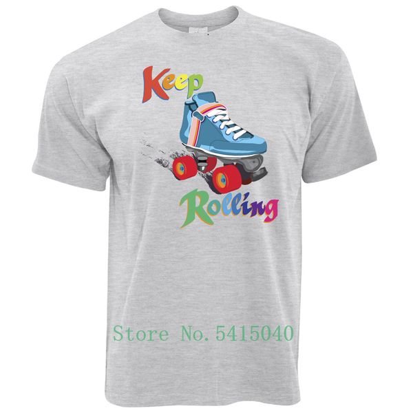 vintage skating t shirt keep on rolling pun joke derby girls roller skates selling male natural round neck shirt
vintage skating t shirt keep on rolling pun joke derby girls roller skates selling male natural round neck shirt