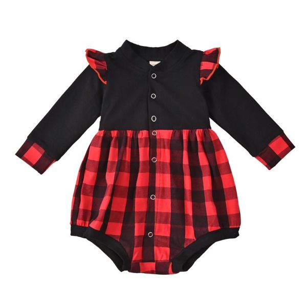 newborn toddler baby girls romper infant baby button jumpsuit clothes outfits playsuit christmas red plaid romper, Blue
newborn toddler baby girls romper infant baby button jumpsuit clothes outfits playsuit christmas red plaid romper, Blue