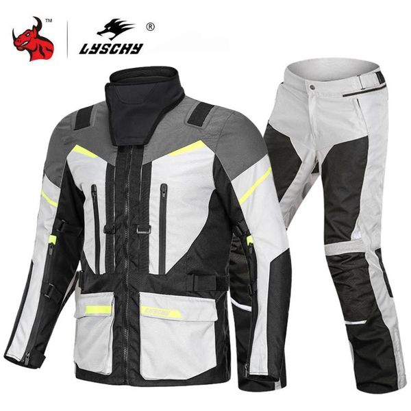 lyschy motorcycle jacket waterproof moto suit motorbike riding jacket motocross with removeable motorcycle ce protector
lyschy motorcycle jacket waterproof moto suit motorbike riding jacket motocross with removeable motorcycle ce protector