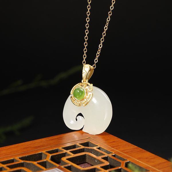 fashionable jade pendant luxurywomen necklace chain designer necklace fashion lady pendant necklaces, Silver
fashionable jade pendant luxurywomen necklace chain designer necklace fashion lady pendant necklaces, Silver