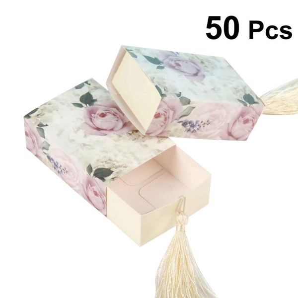 40pcs floral candy box drawer design party favor boxes craft paper box with tassel for pulling
40pcs floral candy box drawer design party favor boxes craft paper box with tassel for pulling