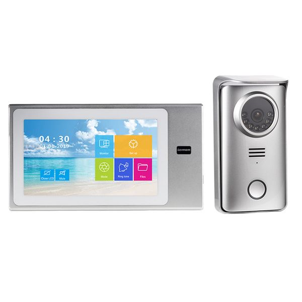 doorbells lermom ultrathin 8mm 7inch 4 wire video-intercom camera touch-screen 720p door phone intercom system
doorbells lermom ultrathin 8mm 7inch 4 wire video-intercom camera touch-screen 720p door phone intercom system