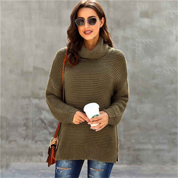 2020 amazon new women's clothing pure color turtleneck long sleeve sweaters for autumn and winter fashion s-xl, White;black
2020 amazon new women's clothing pure color turtleneck long sleeve sweaters for autumn and winter fashion s-xl, White;black