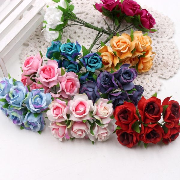 2 bouquet 12 head silk artificial rose flower for wedding party home decoration diy accessories fake flowers craft
2 bouquet 12 head silk artificial rose flower for wedding party home decoration diy accessories fake flowers craft