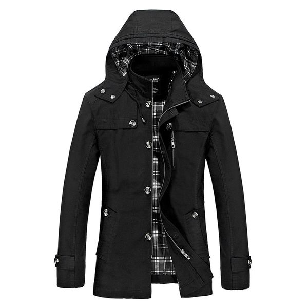 men's jackets brand jacket designer fashion hood 100% cotton plus size slim casual coat men pull homme outwear 5xl bf1311, Black;brown
men's jackets brand jacket designer fashion hood 100% cotton plus size slim casual coat men pull homme outwear 5xl bf1311, Black;brown