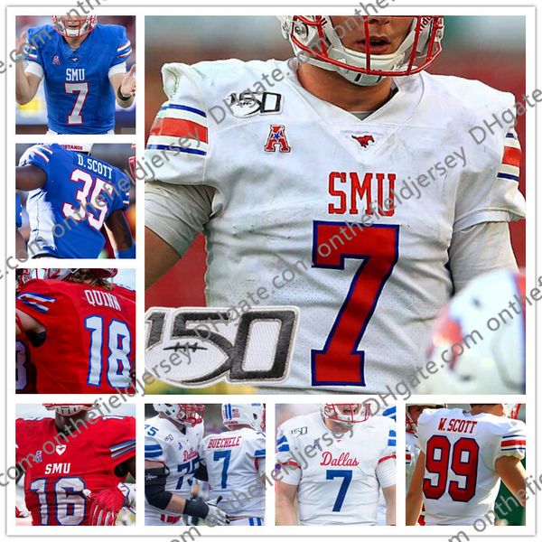 custom smu mustangs 2020 football white blue red 7 shane buechele 5 xavier jones 3 james proche 150th men youth kid jersey 4xl, Black
custom smu mustangs 2020 football white blue red 7 shane buechele 5 xavier jones 3 james proche 150th men youth kid jersey 4xl, Black