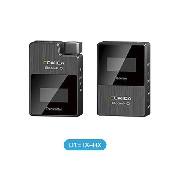 studio accessories instock comica boomx- d1 d2 uc1 uc2 2.4g digital 1-trigger-2 wireless microphone with transmitter & receiver clip
studio accessories instock comica boomx- d1 d2 uc1 uc2 2.4g digital 1-trigger-2 wireless microphone with transmitter & receiver clip