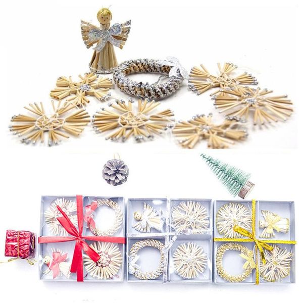1 set special straw angel wreath pendants xmas tree ornaments for christmas party home decoration supply
1 set special straw angel wreath pendants xmas tree ornaments for christmas party home decoration supply