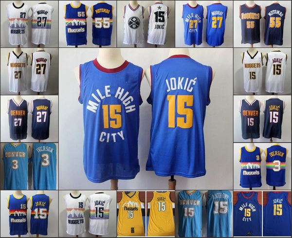 мужские денвер самородки никола jokic jamal murray dikembe mutombo allen iversnnba нба кармело энтони баскетбол джерси, Black
мужские денвер самородки никола jokic jamal murray dikembe mutombo allen iversnnba нба кармело энтони баскетбол джерси, Black