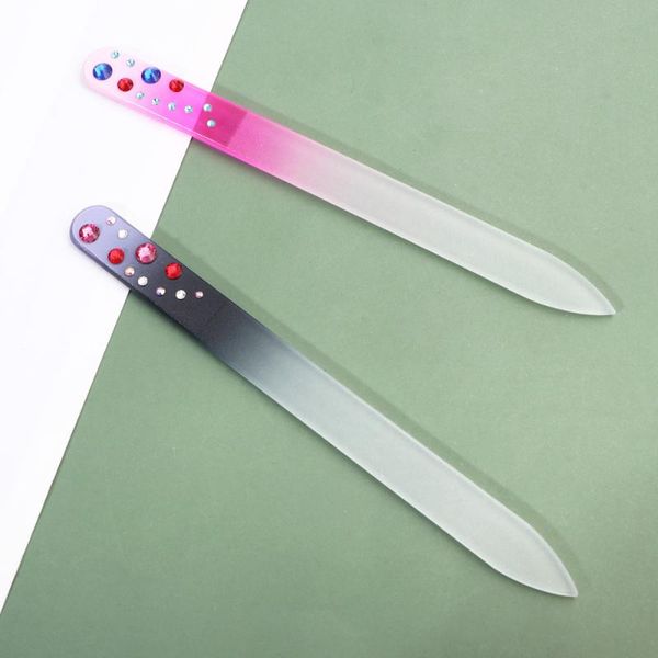 2pcs красочных пилочек чувствительные стеклянные пилочки для ногтей креативного грумер маникюр буфер для домашнего салона (drill glass 2 #
2pcs красочных пилочек чувствительные стеклянные пилочки для ногтей креативного грумер маникюр буфер для домашнего салона (drill glass 2 #