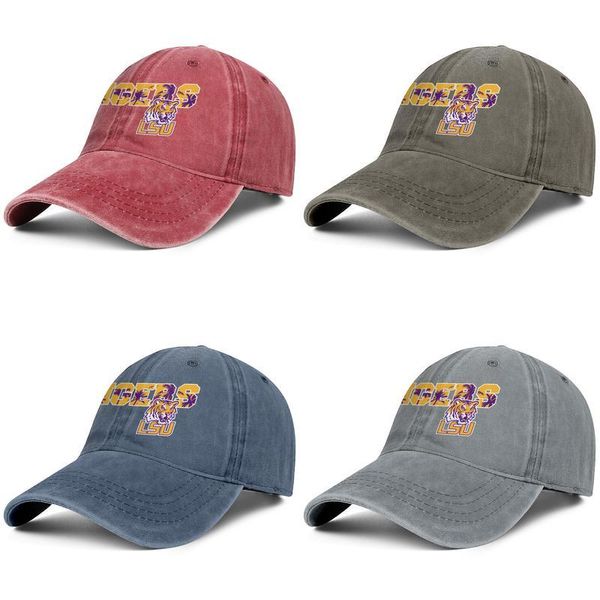 men women lsu tigers football basketball coconut tree logo fashion denim baseball cap cool washed dad hat adjustable vintage ball core, Blue;gray
men women lsu tigers football basketball coconut tree logo fashion denim baseball cap cool washed dad hat adjustable vintage ball core, Blue;gray