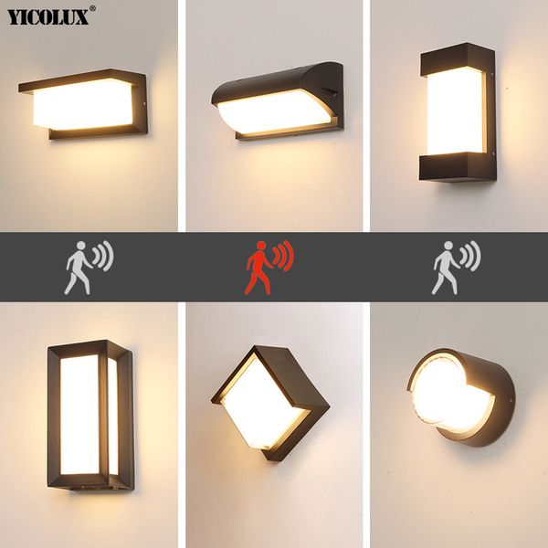 outdoor ip65 waterproof led wall light multi-shape lighting radar sensor for porch garden courtyard patio lamp ac 90-260v
outdoor ip65 waterproof led wall light multi-shape lighting radar sensor for porch garden courtyard patio lamp ac 90-260v