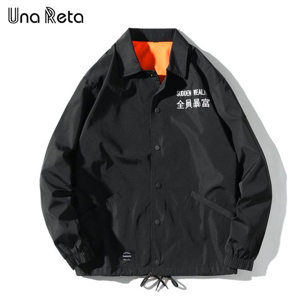 una reta jackets men 2020 new hip hop embroidered text jacket coats fashion casual single-breasted coaches jacket streetwear x0923 x0923, Black;brown
una reta jackets men 2020 new hip hop embroidered text jacket coats fashion casual single-breasted coaches jacket streetwear x0923 x0923, Black;brown