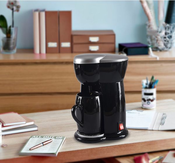 Household Mini Electric Drip Coffee Maker Semi-automatic Brewing Tea Pot American Coffee Machine Espresso 1 Cup EU US Plug
Household Mini Electric Drip Coffee Maker Semi-automatic Brewing Tea Pot American Coffee Machine Espresso 1 Cup EU US Plug