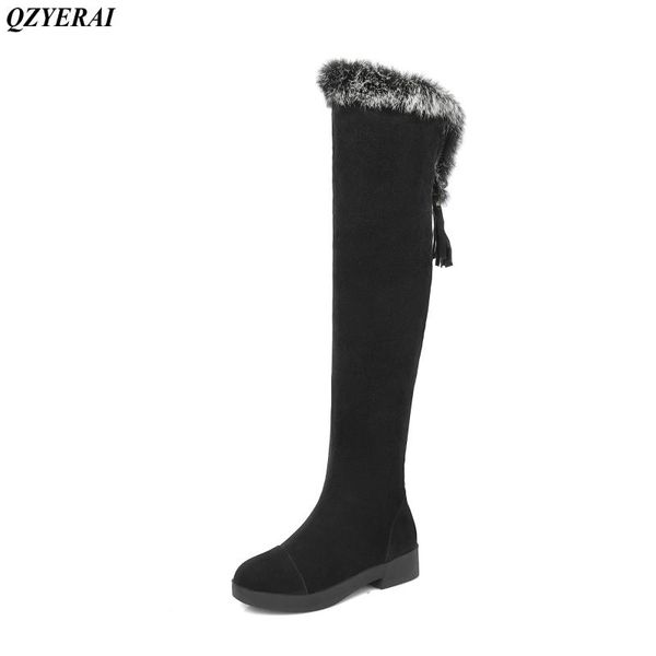 qzyerai new winter warmth to the knees fashion womens boots womens shoes, boots, Black
qzyerai new winter warmth to the knees fashion womens boots womens shoes, boots, Black