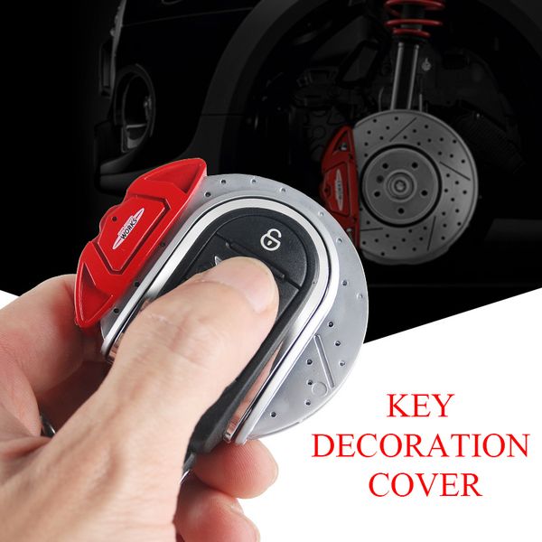keychains 1pcs abs caliper key shell cover ring car styling for mini cooper one jcw f54 f55 f56 f57 f60 coutryman accessories, Silver
keychains 1pcs abs caliper key shell cover ring car styling for mini cooper one jcw f54 f55 f56 f57 f60 coutryman accessories, Silver