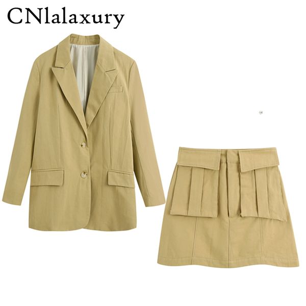 cnlalaxury autumn vintage long sleeve blazer jacket + high waist a-line mini skirts women skirt suits blazer skirt set spring, White
cnlalaxury autumn vintage long sleeve blazer jacket + high waist a-line mini skirts women skirt suits blazer skirt set spring, White