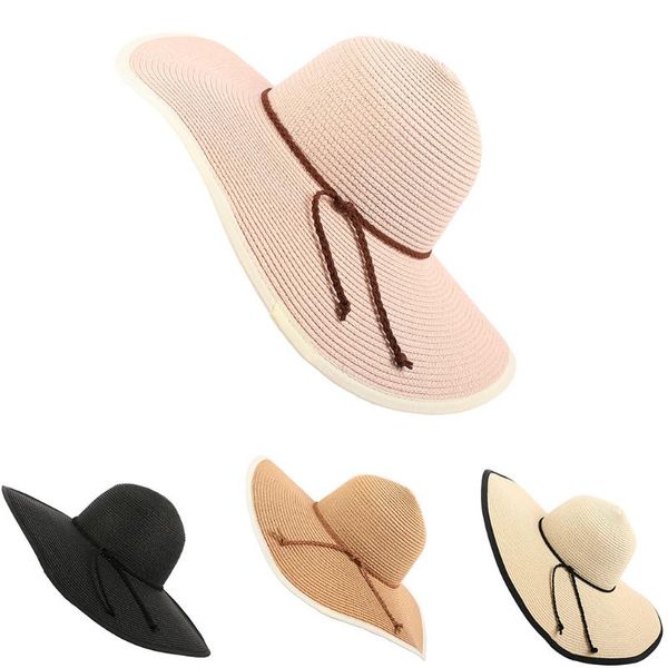 floppy straw hat large brim sun hat women summer beach cap simple foldable fedora packable ladies upf50+ uv cap y704, Blue;gray
floppy straw hat large brim sun hat women summer beach cap simple foldable fedora packable ladies upf50+ uv cap y704, Blue;gray
