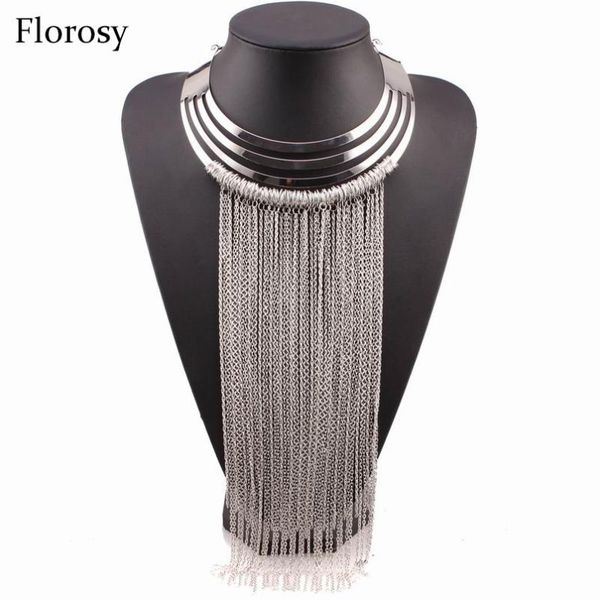 maxi metal tassel choker chunky chain necklace for women new fashion design alloy pendant necklace jewelry wholesale, Silver
maxi metal tassel choker chunky chain necklace for women new fashion design alloy pendant necklace jewelry wholesale, Silver