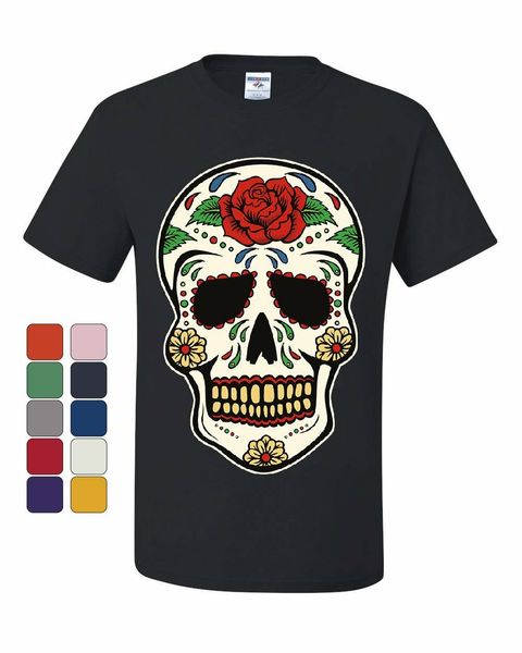 sugar skull calavera t-shirt dia de los muertos day of the dead tee shirt wholesale tee custom environtal printed tshirt che
sugar skull calavera t-shirt dia de los muertos day of the dead tee shirt wholesale tee custom environtal printed tshirt che