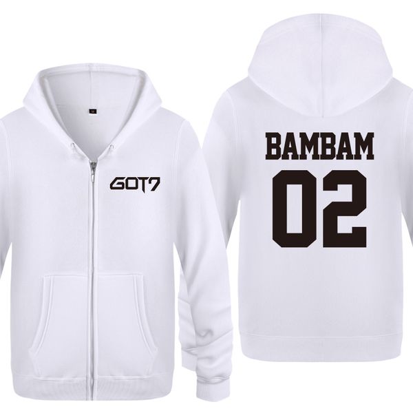 bambam 02 got7 толстовки мужские 2018. мужские zipper с капюшоном руно толстовки cardigans
bambam 02 got7 толстовки мужские 2018. мужские zipper с капюшоном руно толстовки cardigans