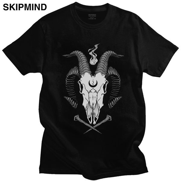 baphomet t shirt for men pure cotton awesome t-shirt crew neck short sleeves satan demon occult goat skull tee fitted apparel
baphomet t shirt for men pure cotton awesome t-shirt crew neck short sleeves satan demon occult goat skull tee fitted apparel