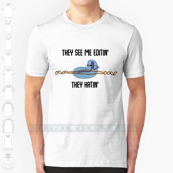 crispr rollin' custom design print for men women cotton new cool tee t shirt big size 6xl crispr science biology
crispr rollin' custom design print for men women cotton new cool tee t shirt big size 6xl crispr science biology