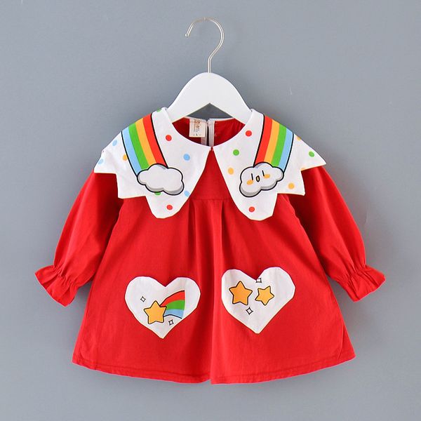 baby girls dresses kid long-sleevees autumn winter rainbow printed pockets lovely christmas tutu drerss children xmas clothes, Red;yellow
baby girls dresses kid long-sleevees autumn winter rainbow printed pockets lovely christmas tutu drerss children xmas clothes, Red;yellow