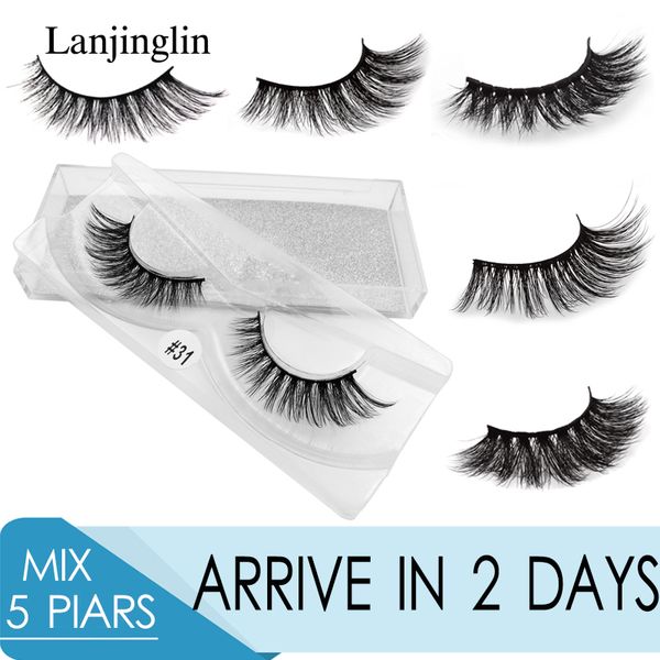 false eyelashes lanjinglin mink 5 pairs mix eyelash extension soft thick 3d lashes makeup dramatic volume fake lash
false eyelashes lanjinglin mink 5 pairs mix eyelash extension soft thick 3d lashes makeup dramatic volume fake lash