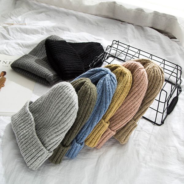new winter soft warm knitted hat caps fashion solid skullies soft winter hats for women casual all-match beanie hats, Blue;gray
new winter soft warm knitted hat caps fashion solid skullies soft winter hats for women casual all-match beanie hats, Blue;gray