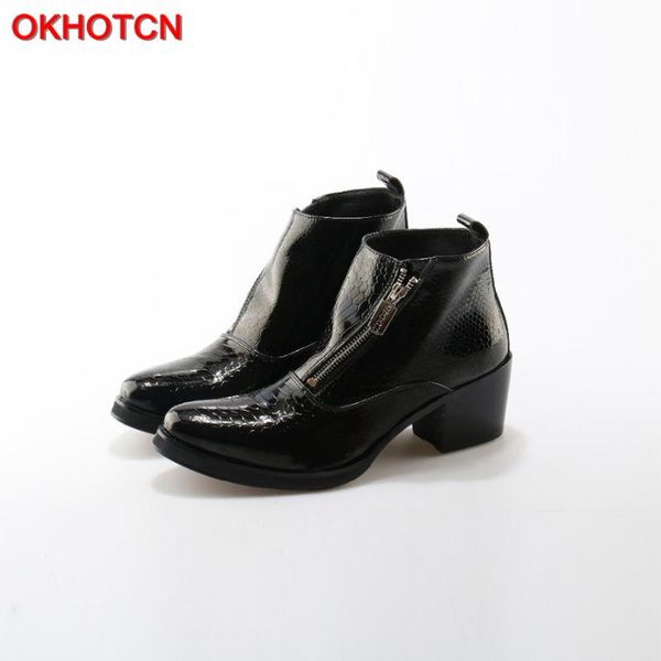boots 2021 black genuine leather men british style luxury fashion casual ankle snake pattern side zip motorcycle
boots 2021 black genuine leather men british style luxury fashion casual ankle snake pattern side zip motorcycle