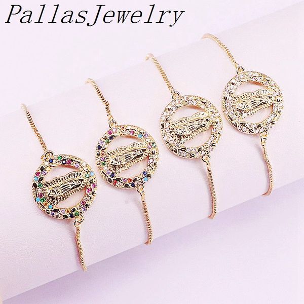 10pcs rainbow cz religion connector adjustable bracelet micro pave cubic zirconia round shape bracelets, Black
10pcs rainbow cz religion connector adjustable bracelet micro pave cubic zirconia round shape bracelets, Black