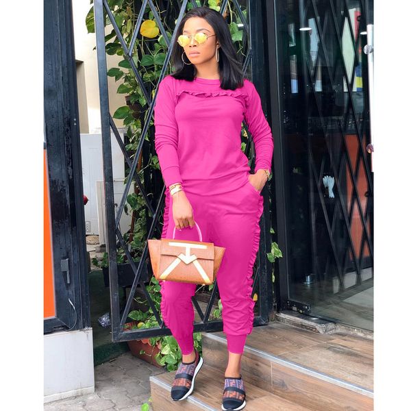 women pleated two piece pants panelled long sleeve crew neck tshirt mid waist trousers famale solid 2pcs clothing suit, White
women pleated two piece pants panelled long sleeve crew neck tshirt mid waist trousers famale solid 2pcs clothing suit, White