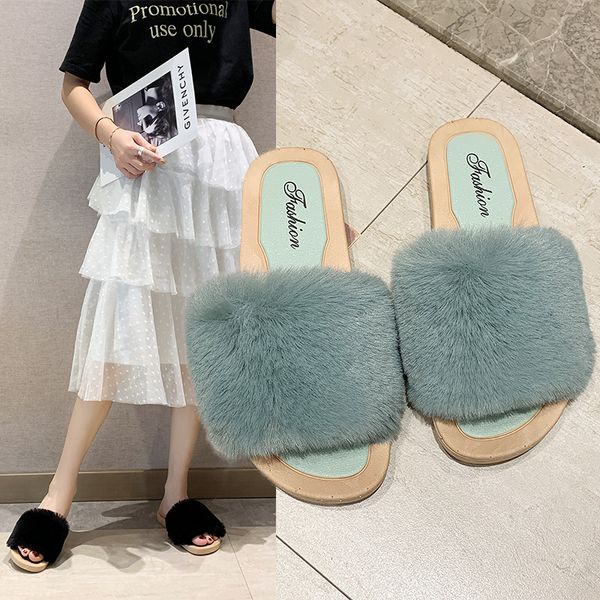 new style woolen slippers autumn and winter women korean-style warm non-slip home shoes can be worn out fashionable flat slippers, Black
new style woolen slippers autumn and winter women korean-style warm non-slip home shoes can be worn out fashionable flat slippers, Black