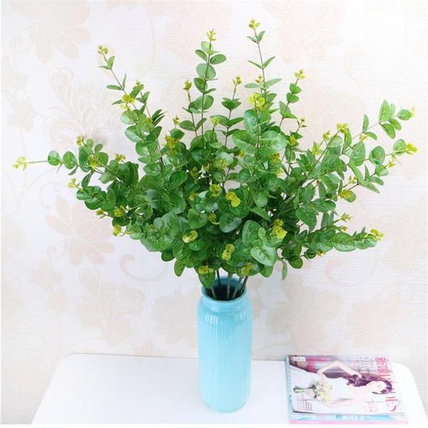 50pcs artificial eucalyptus leaf stem greenery simulation green eucalyptus tree branches plastic plant 35.43" home decoration
50pcs artificial eucalyptus leaf stem greenery simulation green eucalyptus tree branches plastic plant 35.43" home decoration