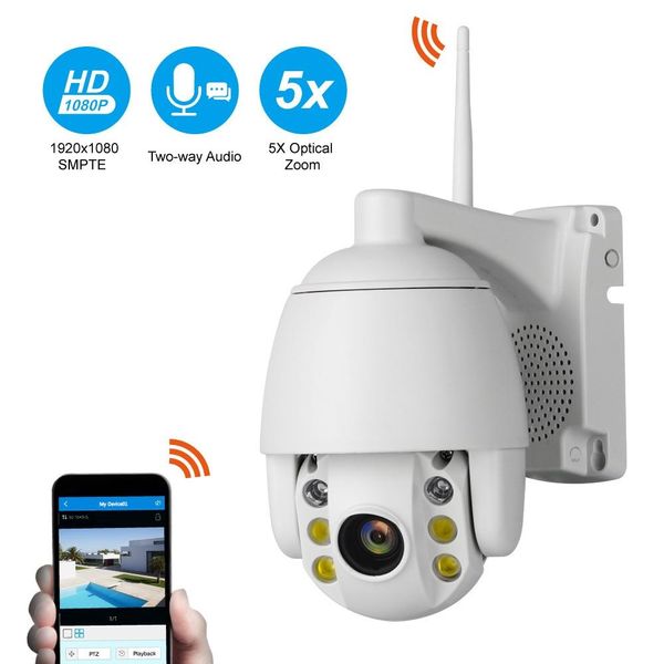 1080p security cameras 5x zoom bidirectional intercom hd 2mp surveillance camera outdoor waterproof hemisphere wifi remote monitor
1080p security cameras 5x zoom bidirectional intercom hd 2mp surveillance camera outdoor waterproof hemisphere wifi remote monitor