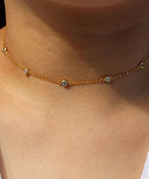 dainty gold color chain tiny round choker necklace for women bijou 925 silver necklaces pendants simple layering choker chockers
dainty gold color chain tiny round choker necklace for women bijou 925 silver necklaces pendants simple layering choker chockers