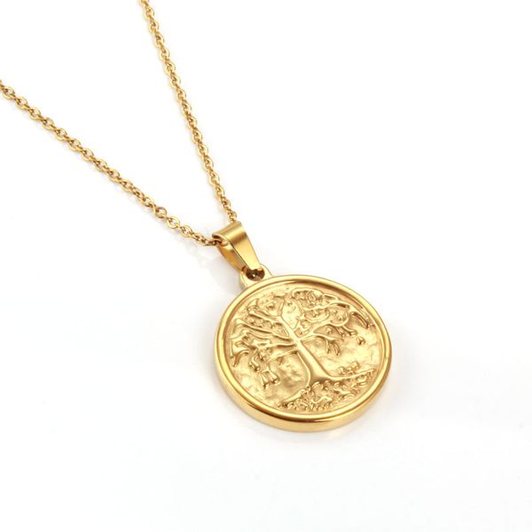 stainless steel jewelry woman tree of life necklace 2020 fashion jewelry summer accessories choker chain necklace women, Silver
stainless steel jewelry woman tree of life necklace 2020 fashion jewelry summer accessories choker chain necklace women, Silver