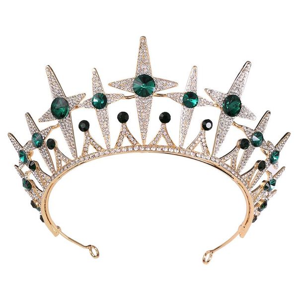 baroque luxury crystal crowns bridal tiaras stars round bride princess crown headbands wedding hair accessories head jewelry, Golden;silver
baroque luxury crystal crowns bridal tiaras stars round bride princess crown headbands wedding hair accessories head jewelry, Golden;silver