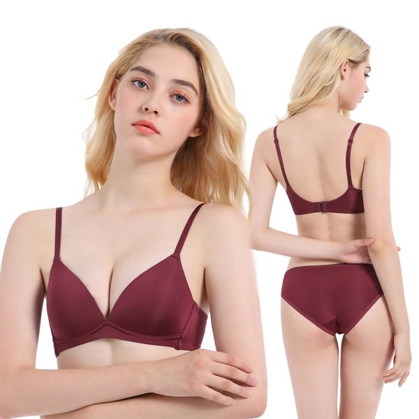 bras european and american glossy face no trace steel ring comfortable girl underwear deep v breathable large size bra, Red;black
bras european and american glossy face no trace steel ring comfortable girl underwear deep v breathable large size bra, Red;black